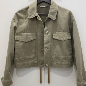 Zara cropped jacket